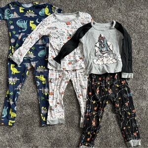 Kids Dinosaur and Space Pajama Sets